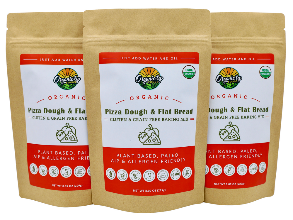 
                  
                    Organic Pizza Dough & Flat Bread Mix
                  
                